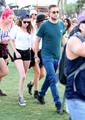 Rob and Kristen at Coachella (2013) - robert-pattinson-and-kristen-stewart photo