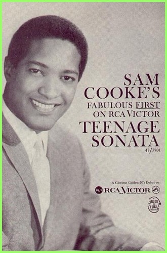  Sam Cooke Promo Ad For "Teenage Sonata"