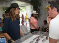 Stana Katic at FIJI Water At Lacoste LIVE Desert Pool 4th Annual Party - castle photo