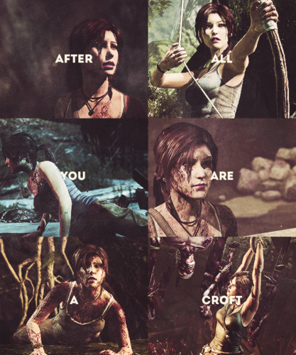  Tomb Raider collage