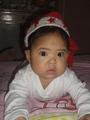 Vhienne's 1st Xmas - tinkerbell photo