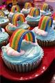 rainbowcupcake  - cupcakes photo