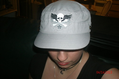  the wicked hat my hubby bought me!
