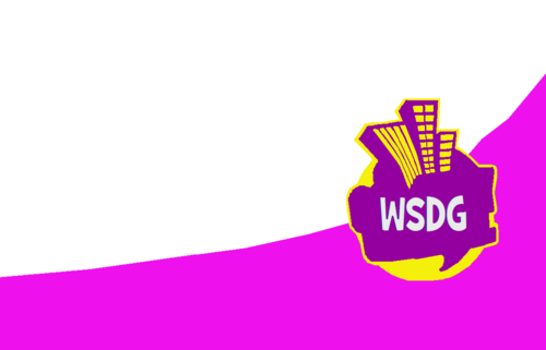 wsdg lOGO Yellow-Pink Finnish, Iceland, And Polish Only