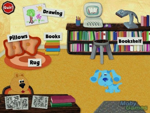 Blue's Reading Time Activities screenshot