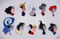 Disney Villainesses - childhood-animated-movie-villains fan art