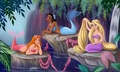 Disney princesses & leading ladies as mermaids - disney-princess fan art