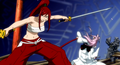 Erza vs Ikaruga (Fairy Tail) - anime photo