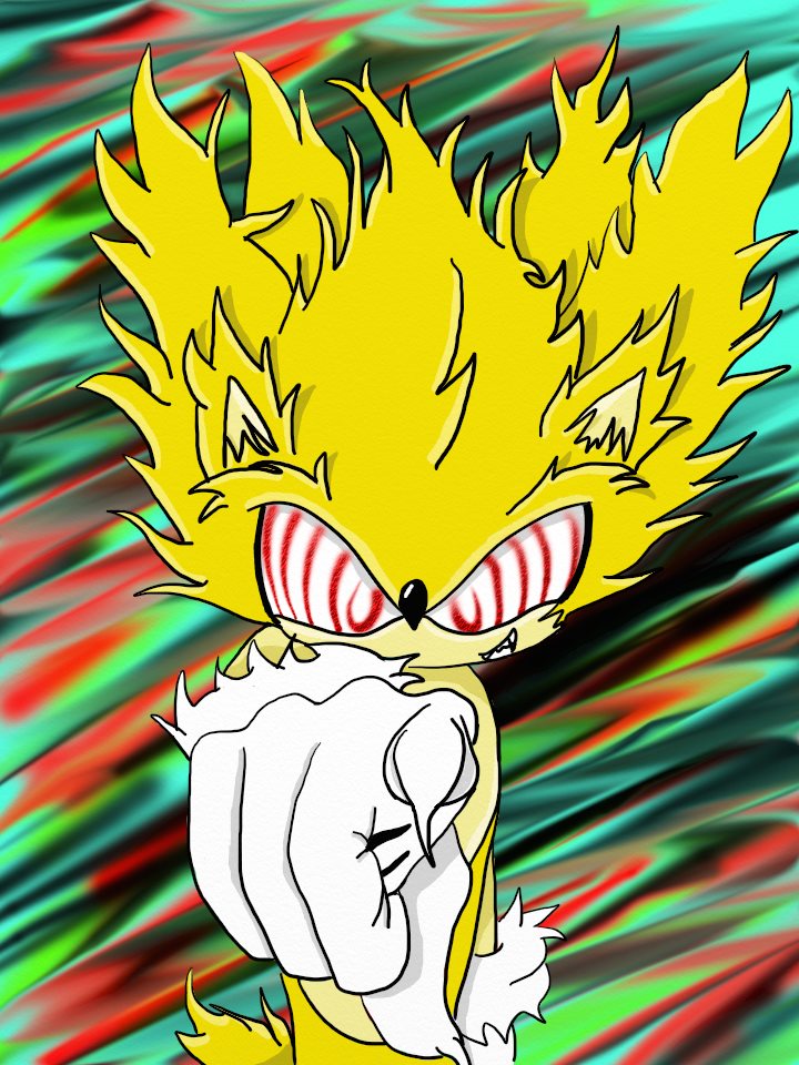 Fleetway Super Sonic - Fleetway Super Sonic Fan Art (3439920