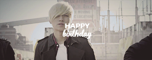 Happy Birthday Daesung! ♥ ♥