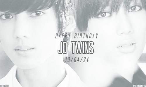 Happy Birthday Jo Twins ~
