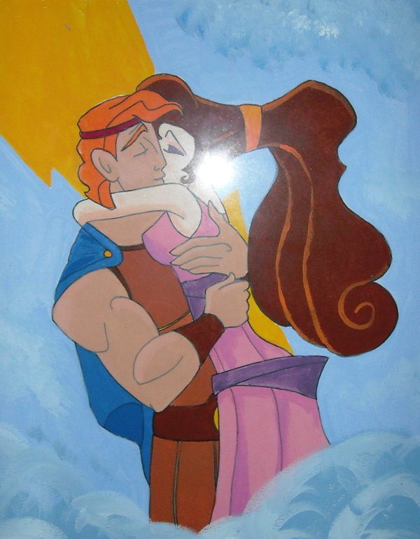 Hercules fan Art: Hercules and Meg.