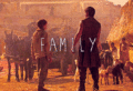 I can be your family.  - arya-and-gendry fan art