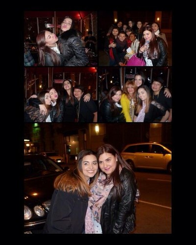 MAITE PERRONI WITH FANS IN NEW YORK (APRIL 04)