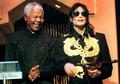 Michael And Nelson Mandela - michael-jackson photo