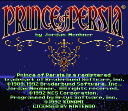 Prince of Persia (SNES)
