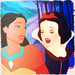 Snow White and Pocahontas - disney-crossover icon