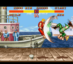  jalan, street Fighter II screenshot