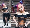 Tokyo, Japan steampunk model La Carmina, lacarmina steam punk couture fashion - steampunk photo