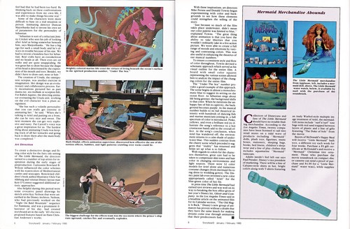  Walt डिज़्नी लेखाए - StoryBoarD लेख (The Little Mermaid)