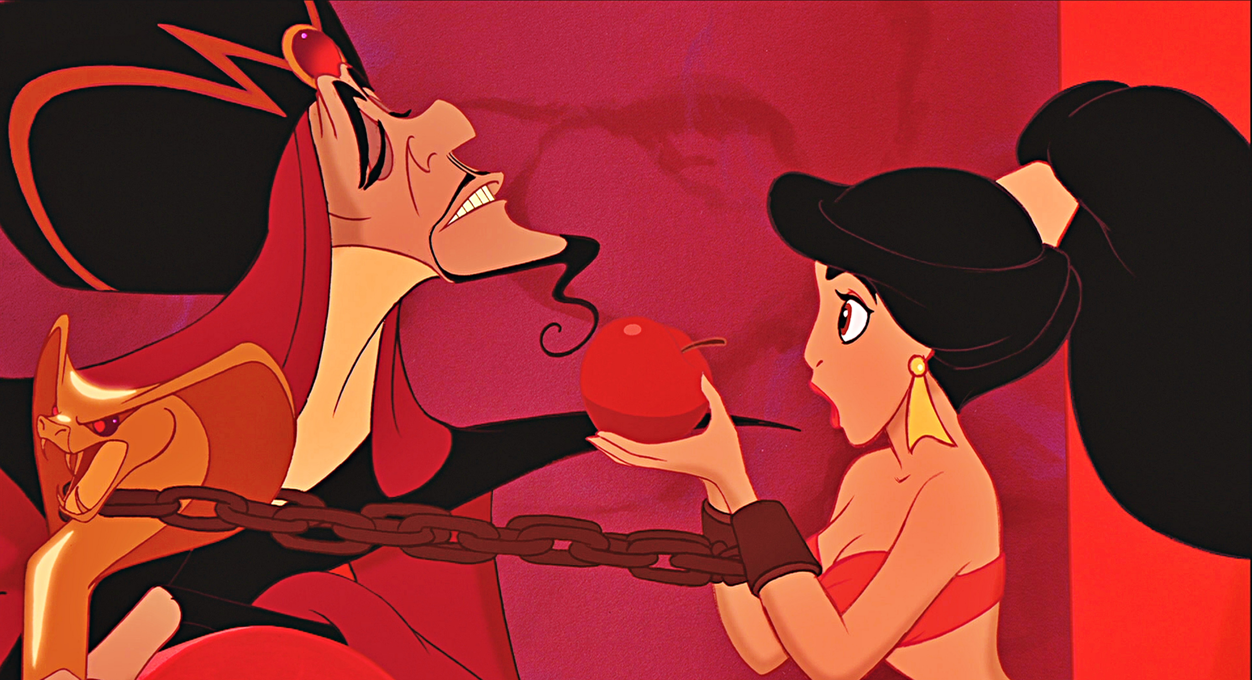 Not a true rape fantasy, per se, but I... Especially Jasmine from Aladdin. 