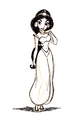 Walt Disney Sketches - Princess Jasmine - walt-disney-characters photo
