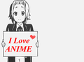 i love anime - anime photo