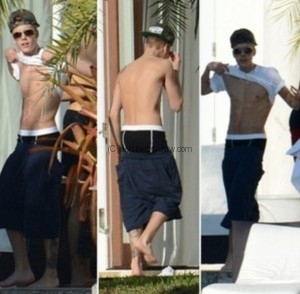 shirtless biebs all in all ♥♥♥♥