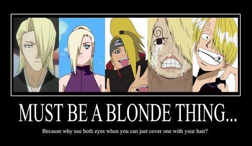  Anime Blond Thing