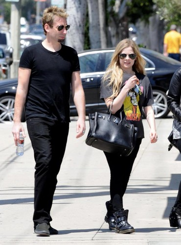  Avril Lavigne & Chad Kroeger ~ West Hollywood