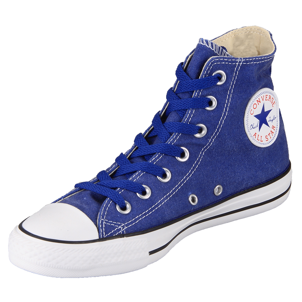 blue converse tennis shoes