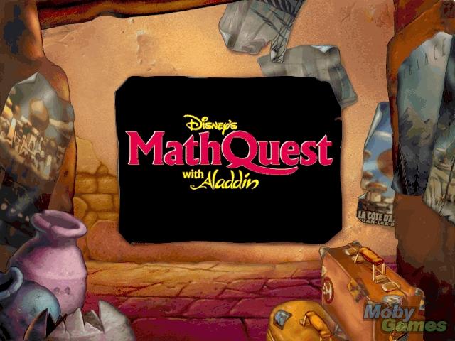 Disney`S Math Quest With Aladdin [1998 Video Game]