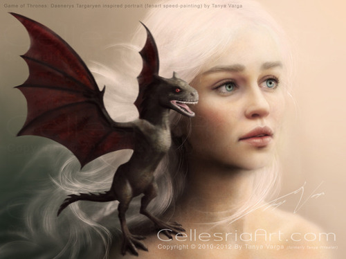  Dany with dragon