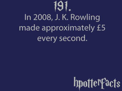 Harry Potter Facts