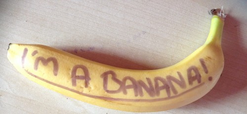 I'm a banana!! 