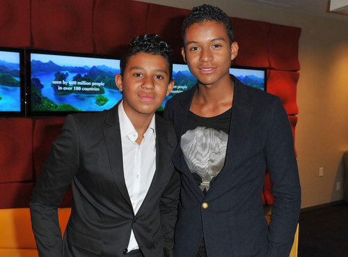  Jermajesty Jackson and his brother Jaafar Jackson NEW May 2013