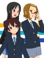 K-on! Mio,Ritsu and Nodoka - anime photo