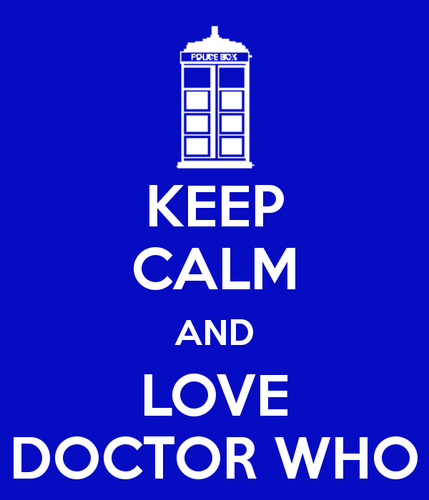  Keep Calm and pag-ibig Doctor Who