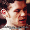 Knowing he is leaving v. Seeing he is back. - klaus-and-caroline photo