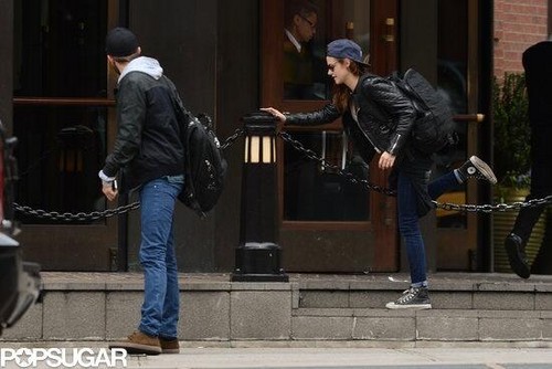  Kristen and Rob out in NYC (8th May 2013)