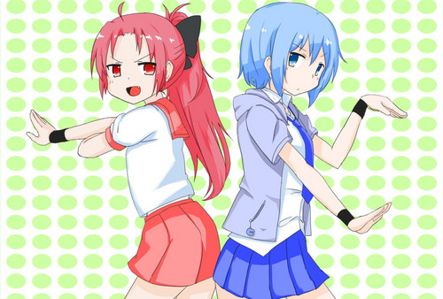 Kyoko and Sayaka