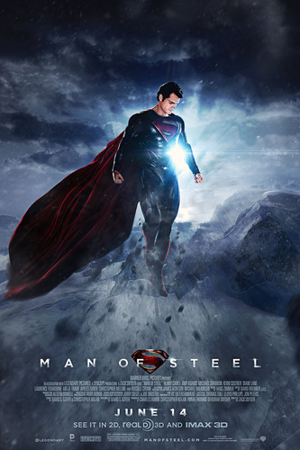  Man of Steel - peminat poster