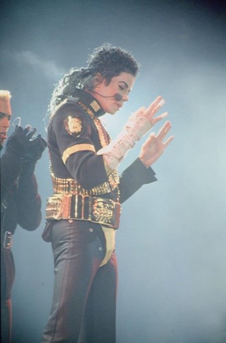  Michael on Dangerous Tour