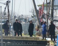 OUAT 2x22 Finale BTS Photos-'Cast On Hook's Ship!' - once-upon-a-time photo