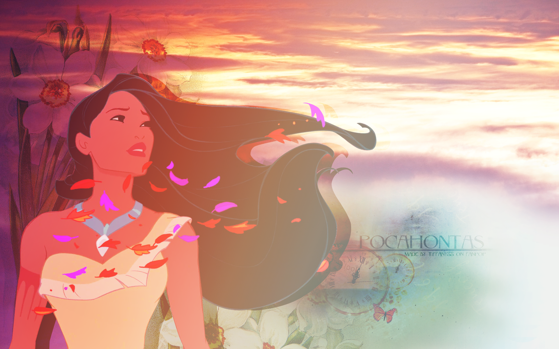 Pocahontas - Disney Princess Wallpaper (34405906) - Fanpop