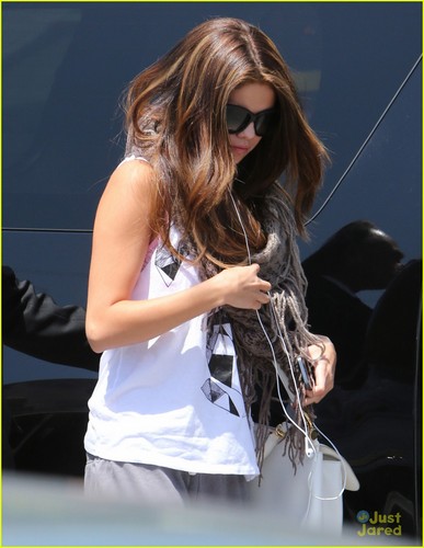 Selena in may 15 afternoon at dance studio ,Calif