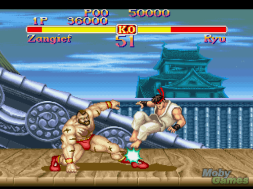  jalan, street Fighter Collection screenshot