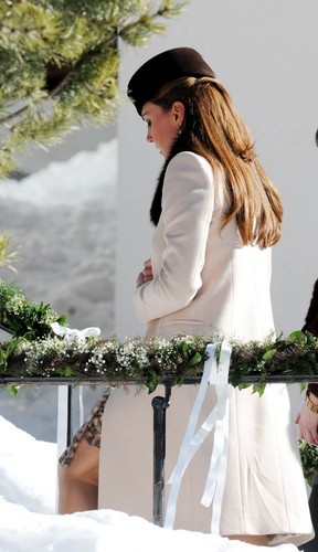  The British Royals Attend a Wedding