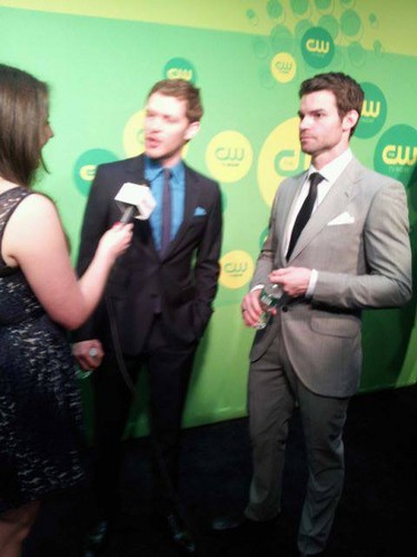  The CW's 2013 Upfront: Joseph مورگن and Daniel Gillies