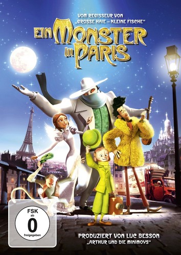 A Monster in Paris Poster Germany